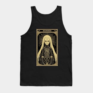 Banshee Tarot Card Vintage Artwork Tank Top